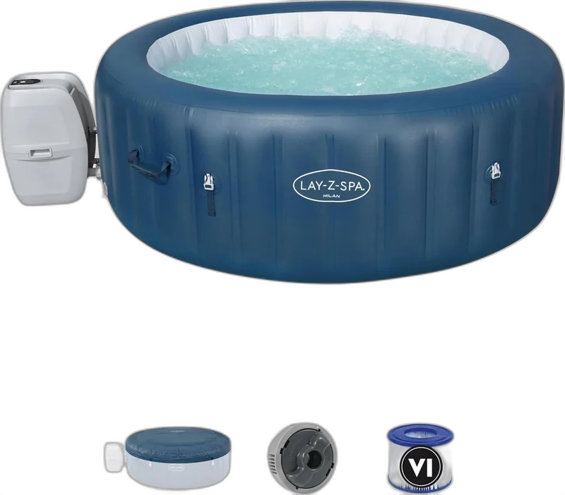 Bestway Lay-Z-Spa Milan AirJet Plus